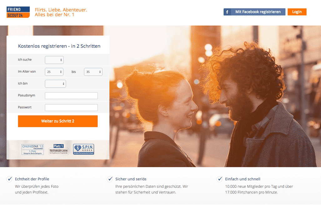 Friendscout login mitglieder