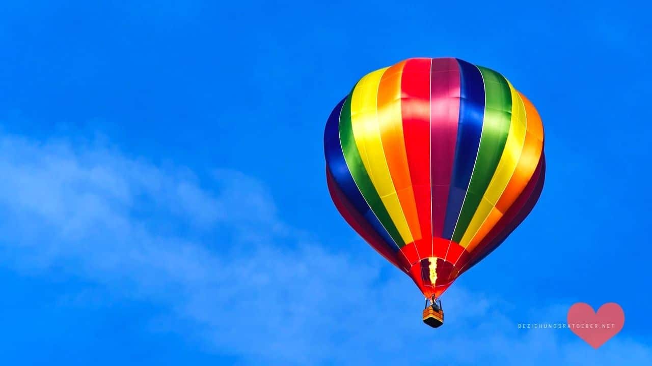 Er ist sich nicht sicher ob er eine beziehung will Heißluftballon Ausflug